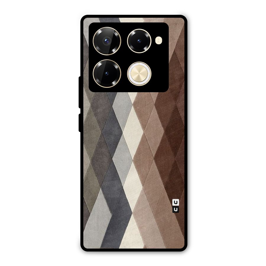 Beautiful Shades Of Diamonds Metal Back Case for Infinix Note 40 Pro