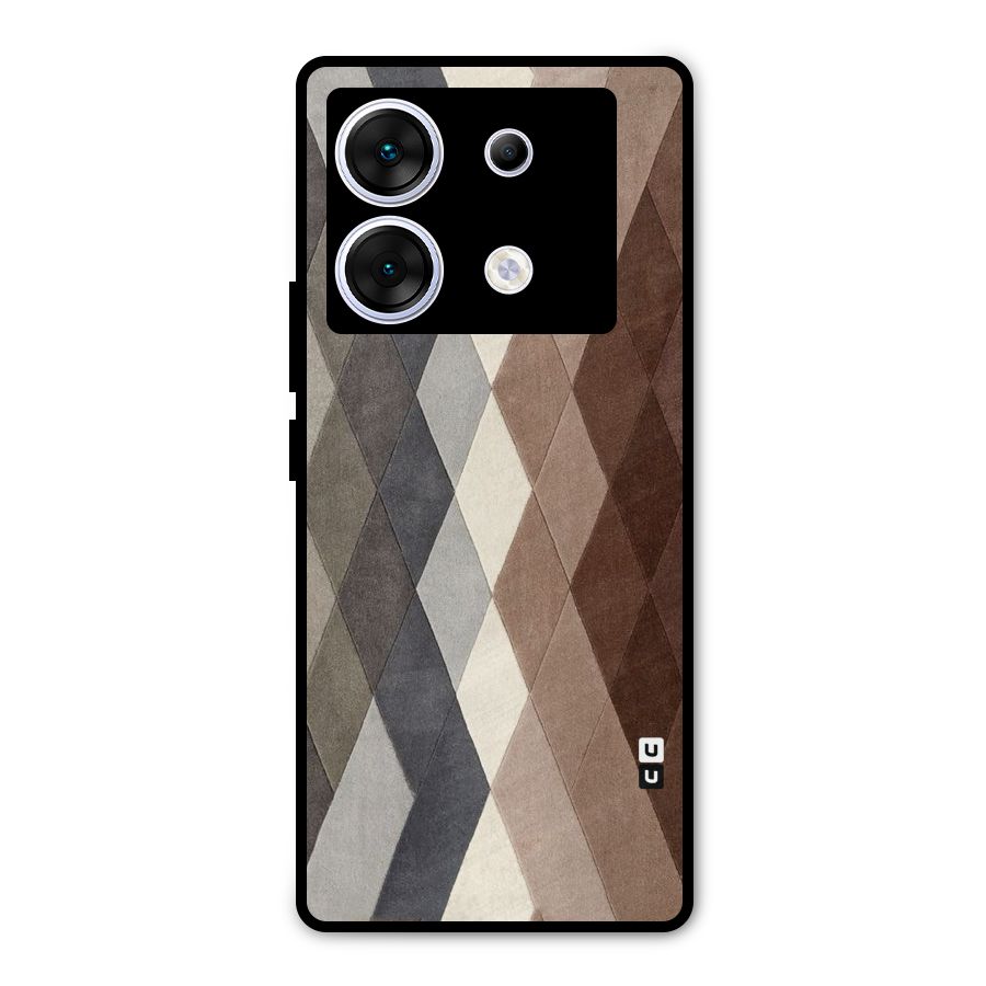 Beautiful Shades Of Diamonds Metal Back Case for Infinix Zero 30 5G