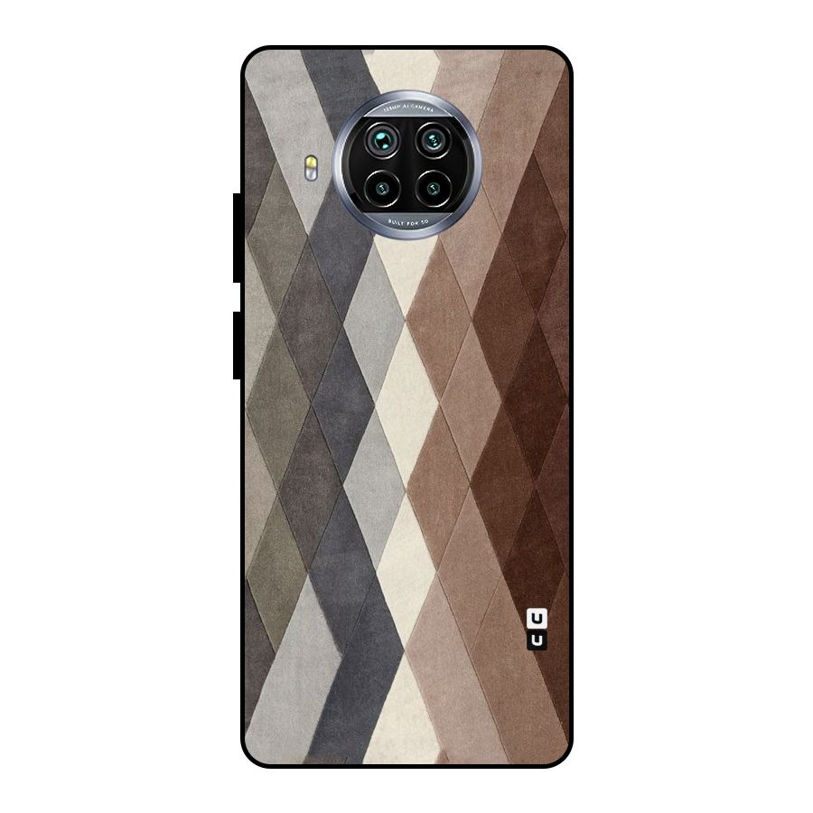 Beautiful Shades Of Diamonds Metal Back Case for Mi 10i