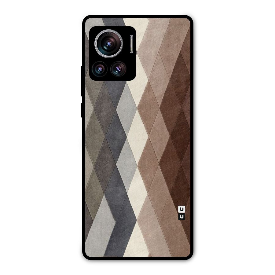 Beautiful Shades Of Diamonds Metal Back Case for Motorola Edge 30 Ultra