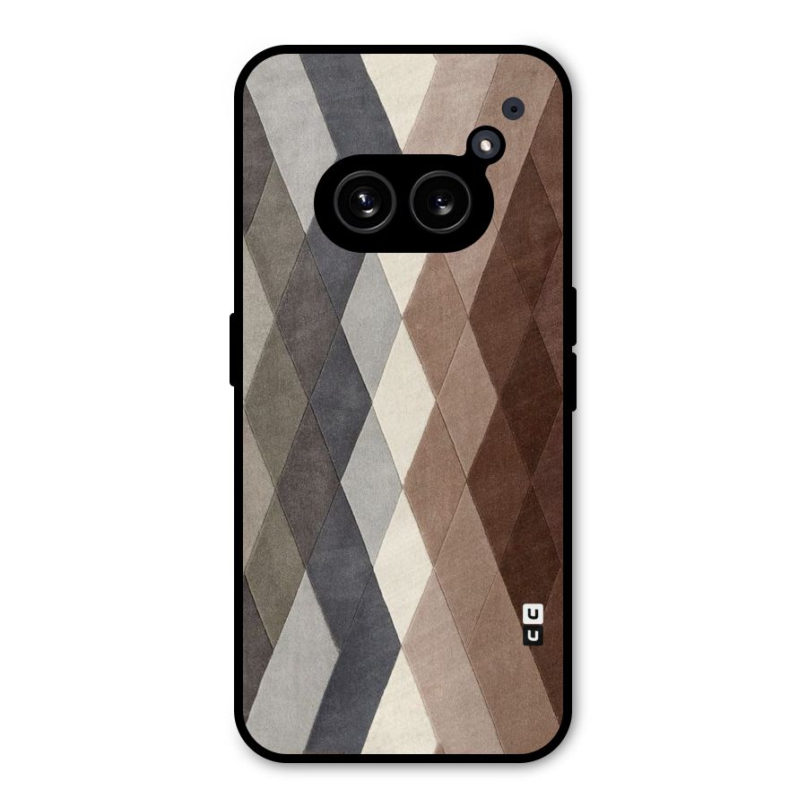 Beautiful Shades Of Diamonds Metal Back Case for Nothing Phone 2a Plus