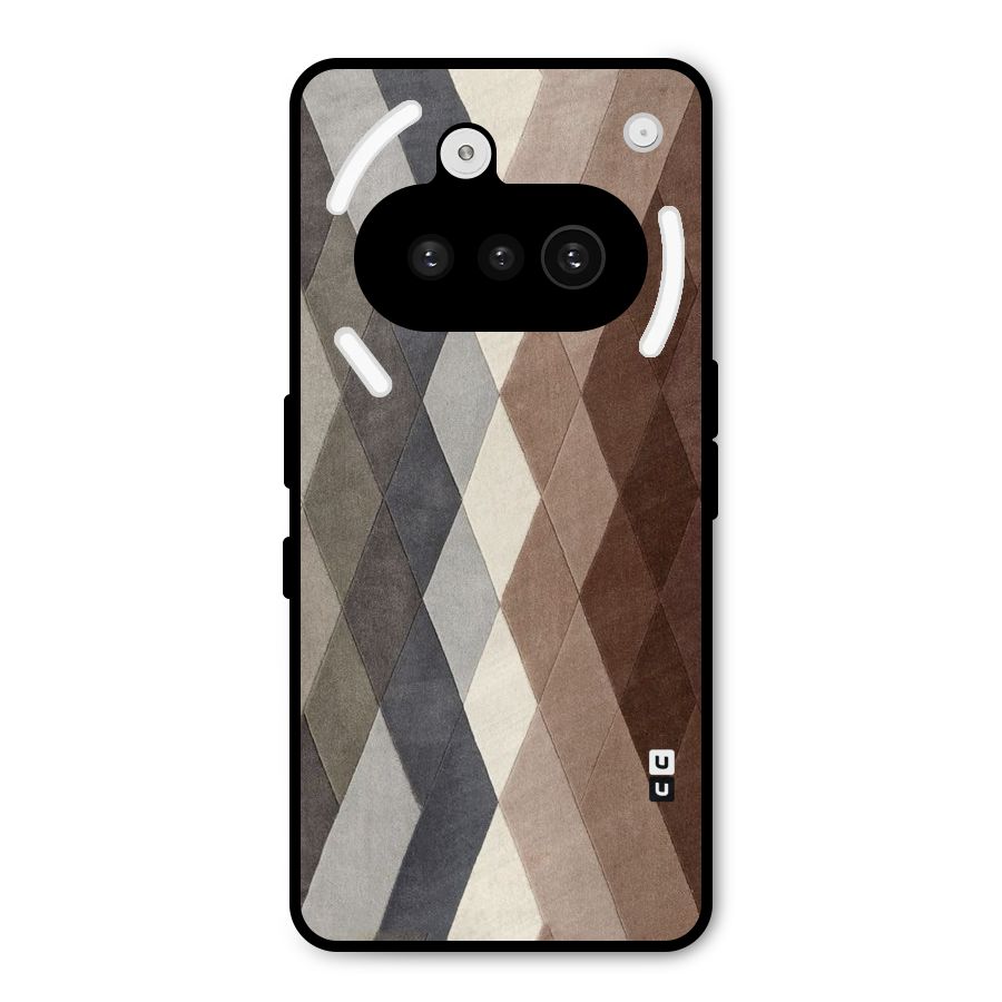 Beautiful Shades Of Diamonds Metal Back Case for Nothing Phone 3a