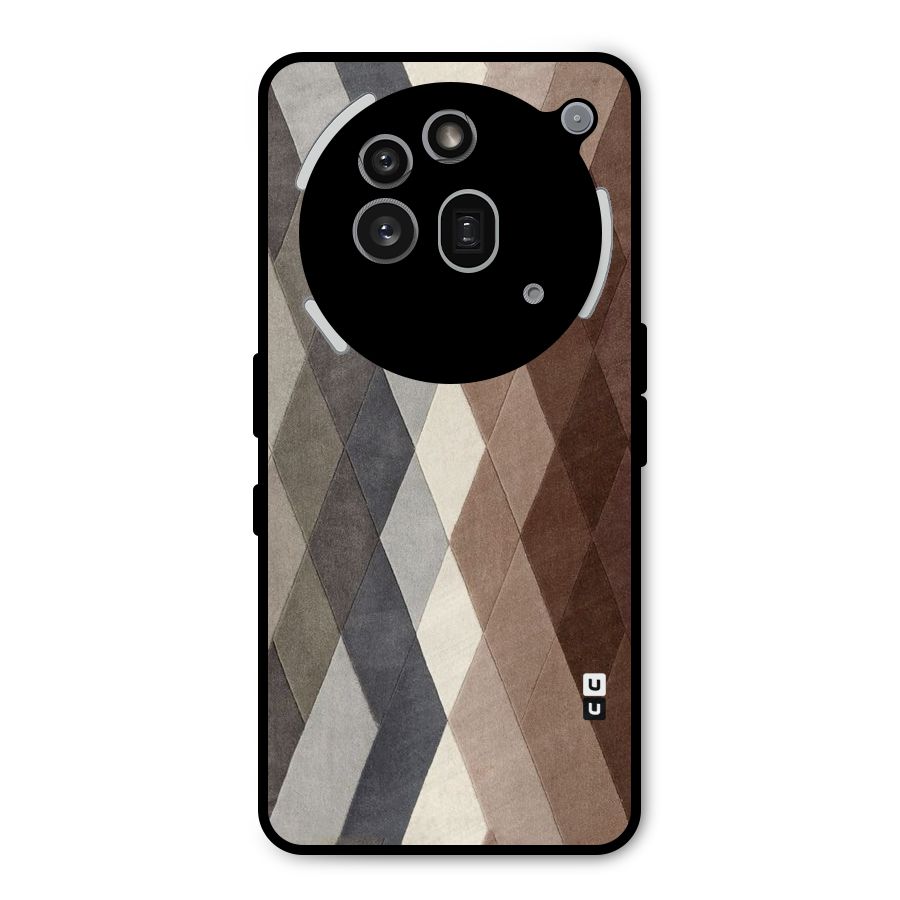 Beautiful Shades Of Diamonds Metal Back Case for Nothing Phone 3a Pro
