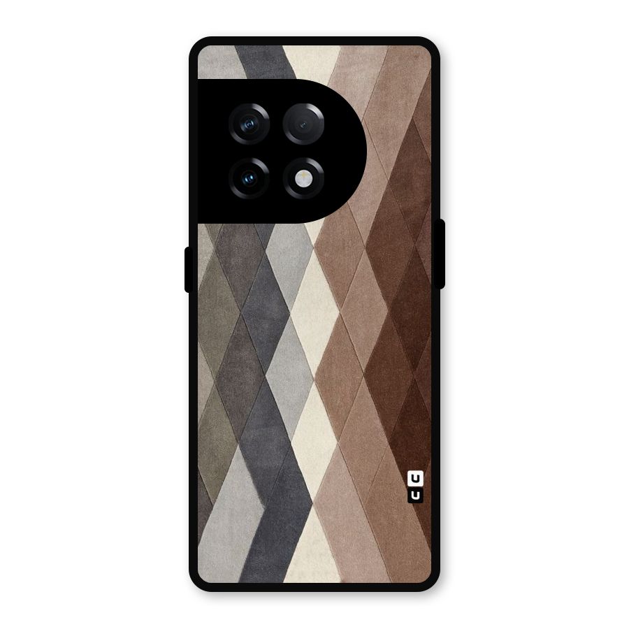 Beautiful Shades Of Diamonds Metal Back Case for OnePlus 11R