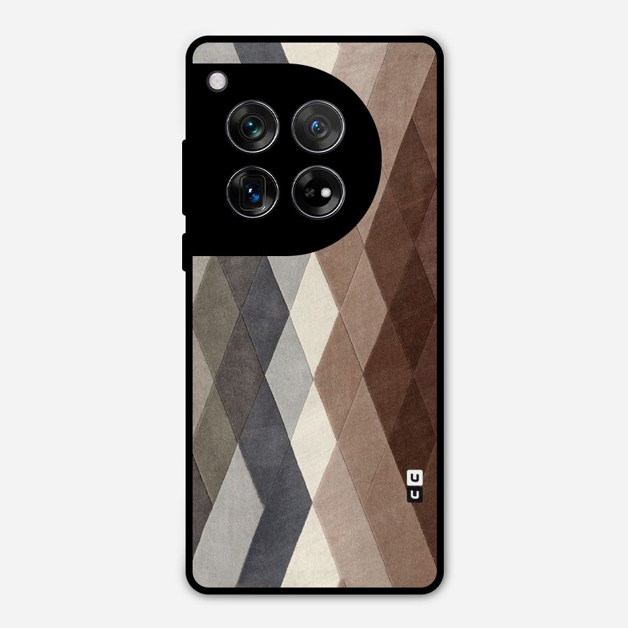 Beautiful Shades Of Diamonds Metal Back Case for OnePlus 12