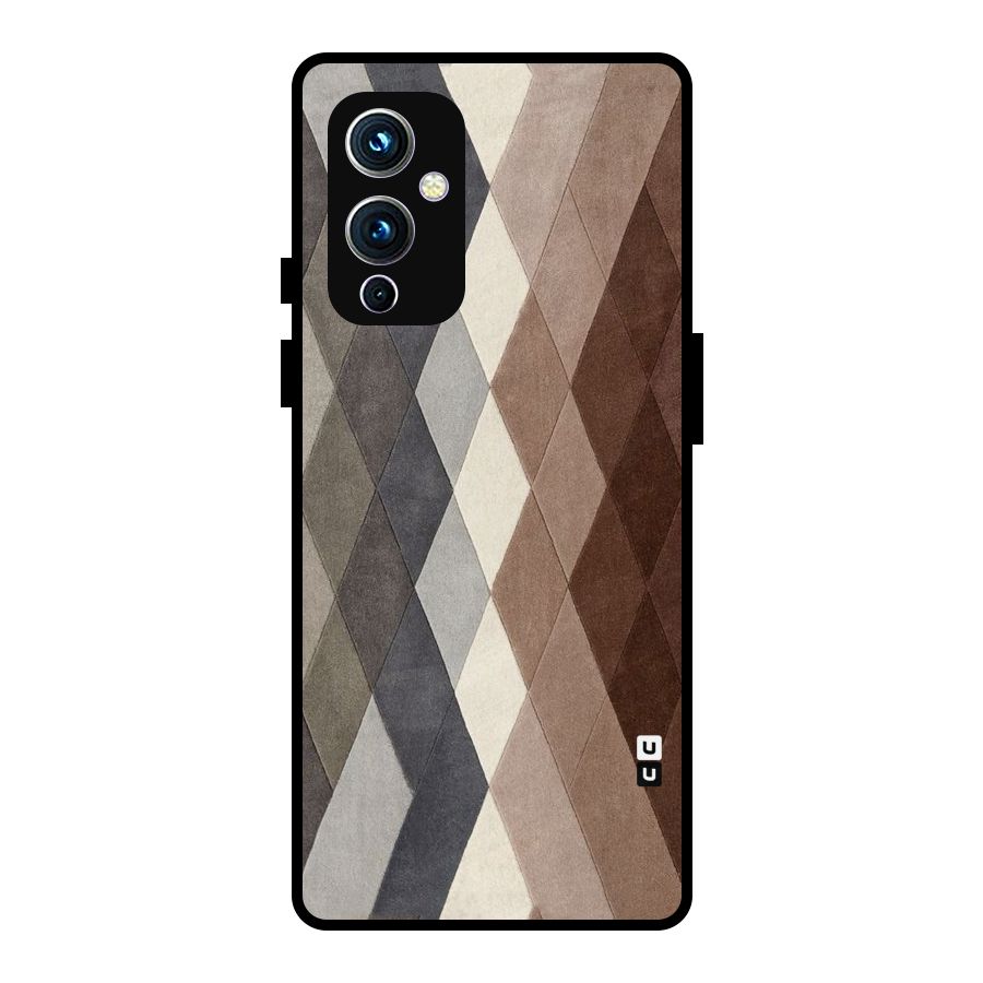 Beautiful Shades Of Diamonds Metal Back Case for OnePlus 9