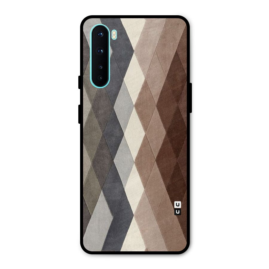 Beautiful Shades Of Diamonds Metal Back Case for OnePlus Nord
