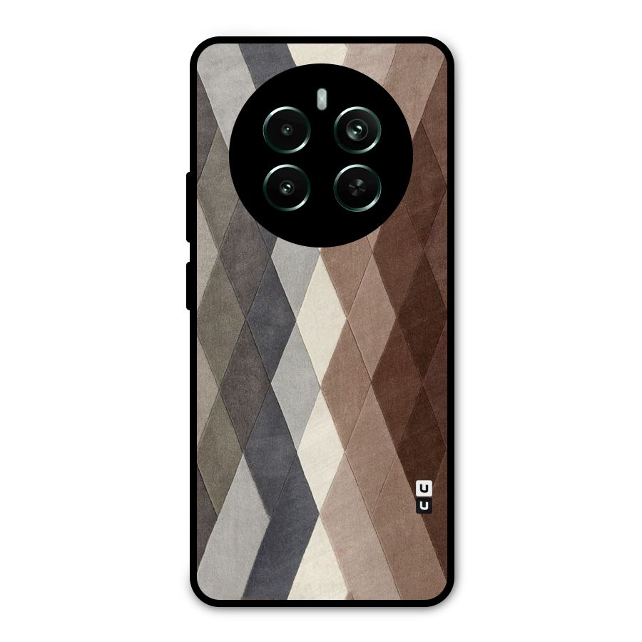 Beautiful Shades Of Diamonds Metal Back Case for Realme 12 Pro Plus