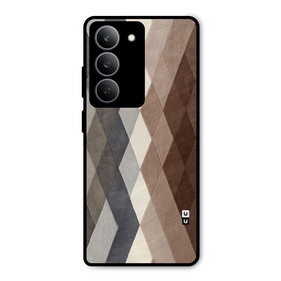 Beautiful Shades Of Diamonds Metal Back Case for Realme 14x