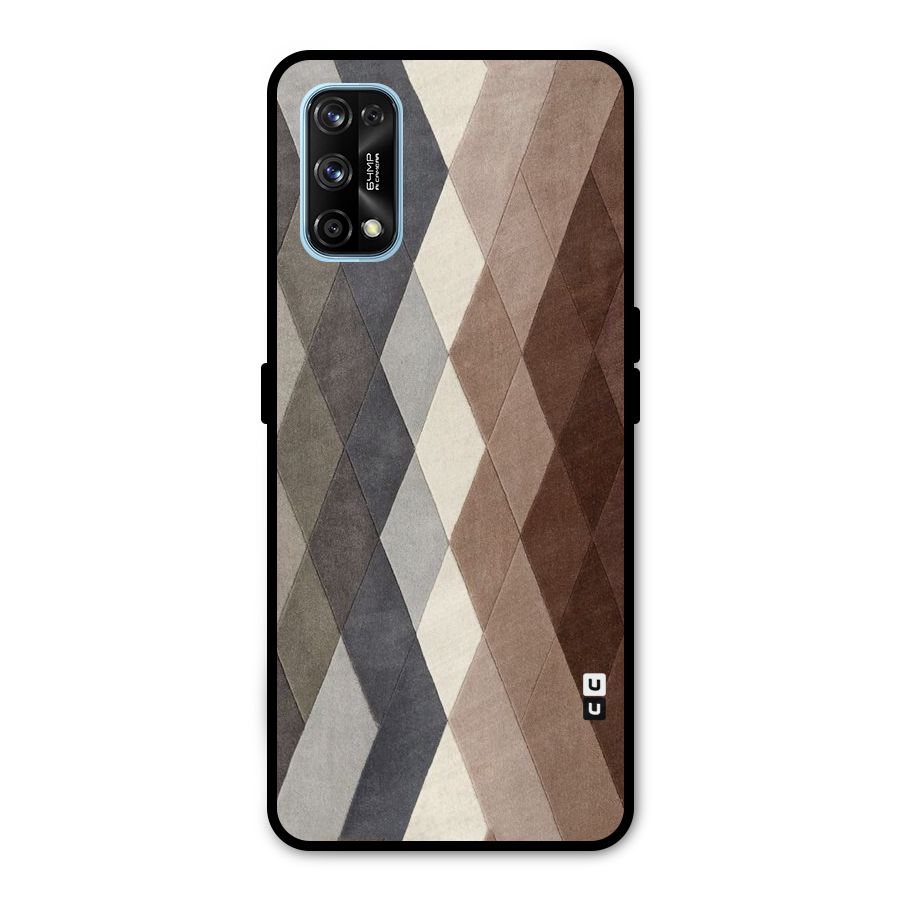 Beautiful Shades Of Diamonds Metal Back Case for Realme 7 Pro