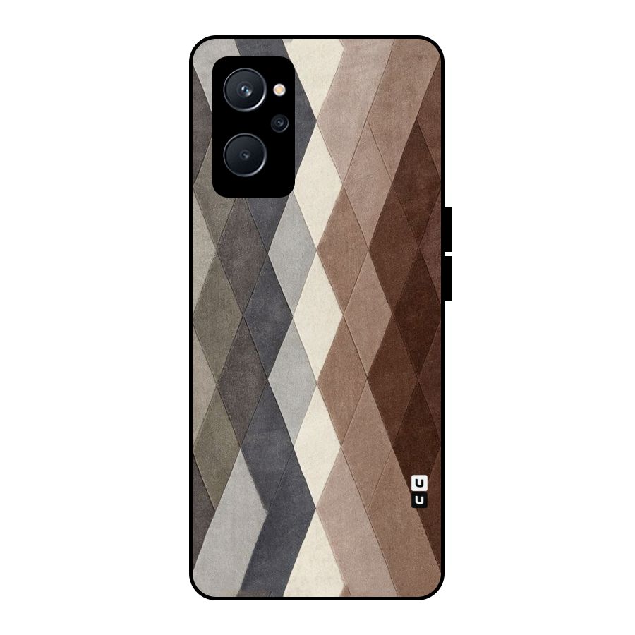 Beautiful Shades Of Diamonds Metal Back Case for Realme 9i 5G