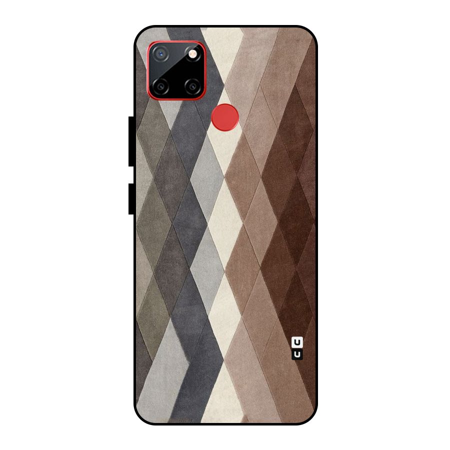 Beautiful Shades Of Diamonds Metal Back Case for Realme C12
