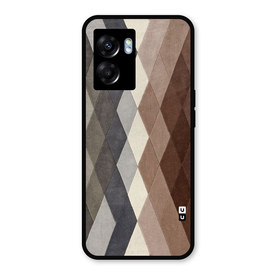 Beautiful Shades Of Diamonds Metal Back Case for Realme Narzo 50 5G