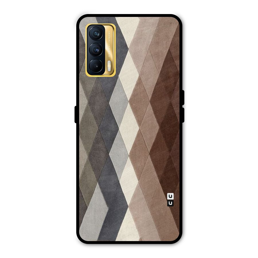 Beautiful Shades Of Diamonds Metal Back Case for Realme X7
