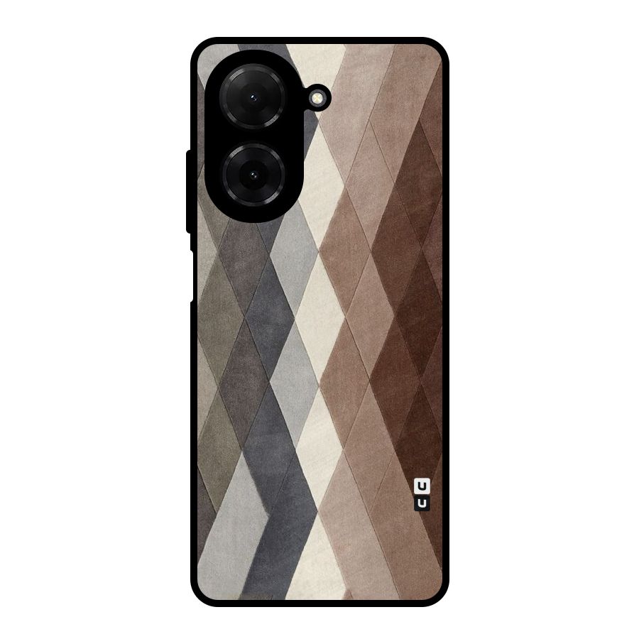 Beautiful Shades Of Diamonds Metal Back Case for Redmi A5 4G