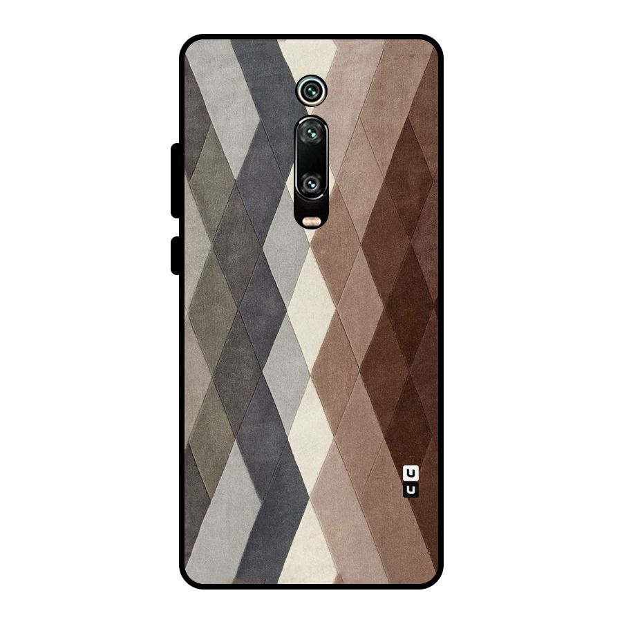 Beautiful Shades Of Diamonds Metal Back Case for Redmi K20
