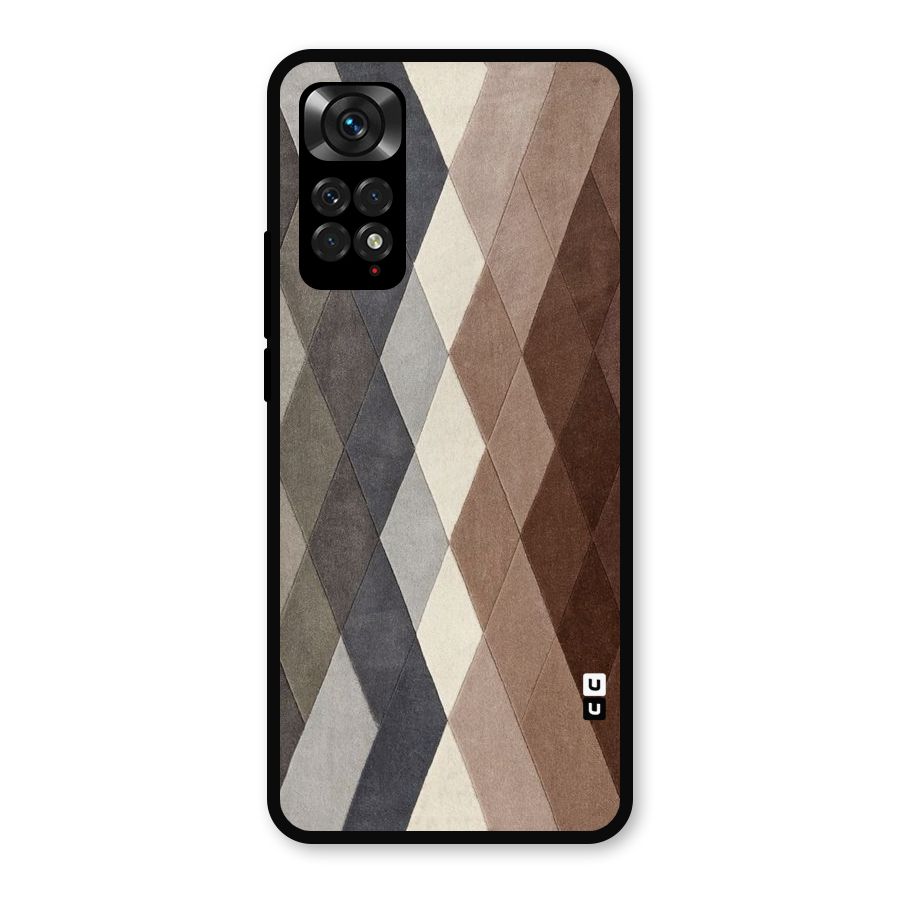 Beautiful Shades Of Diamonds Metal Back Case for Redmi Note 11