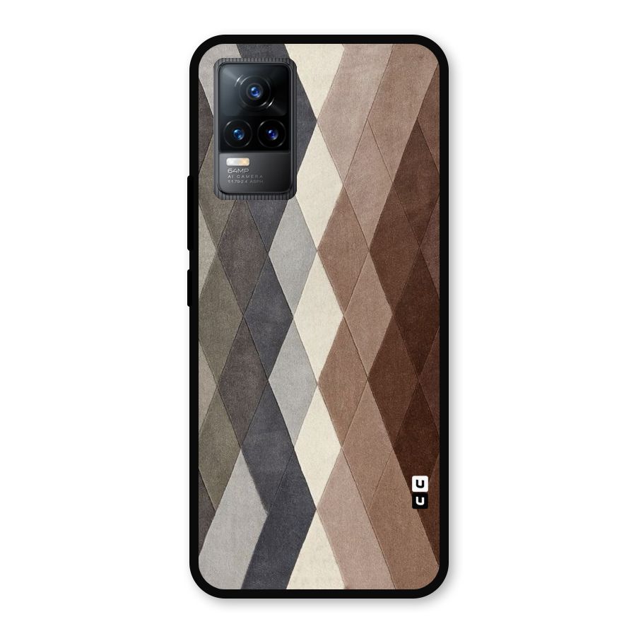 Beautiful Shades Of Diamonds Metal Back Case for Vivo Y73