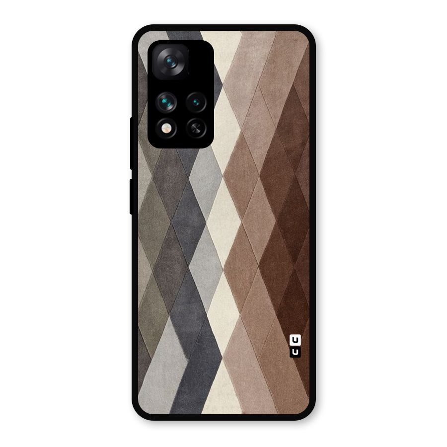 Beautiful Shades Of Diamonds Metal Back Case for Xiaomi 11i Hypercharge 5G