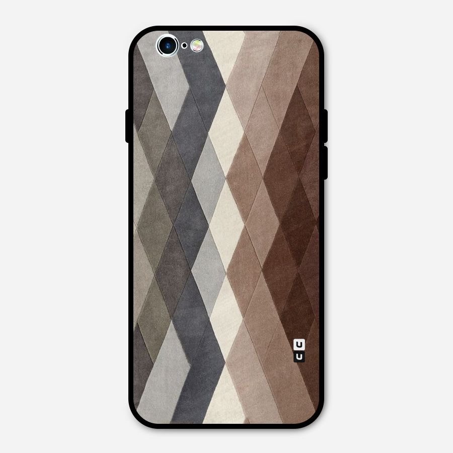 Beautiful Shades Of Diamonds Metal Back Case for iPhone 6 6s