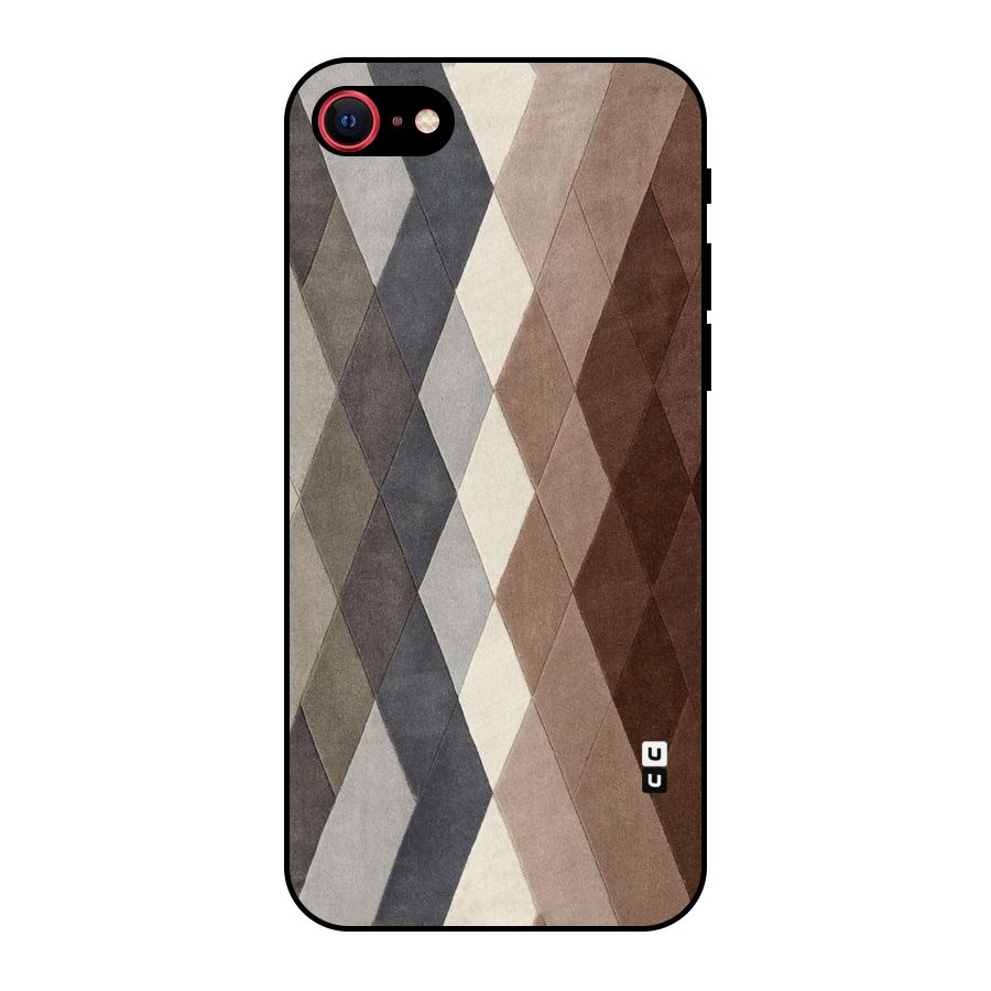 Beautiful Shades Of Diamonds Metal Back Case for iPhone 7