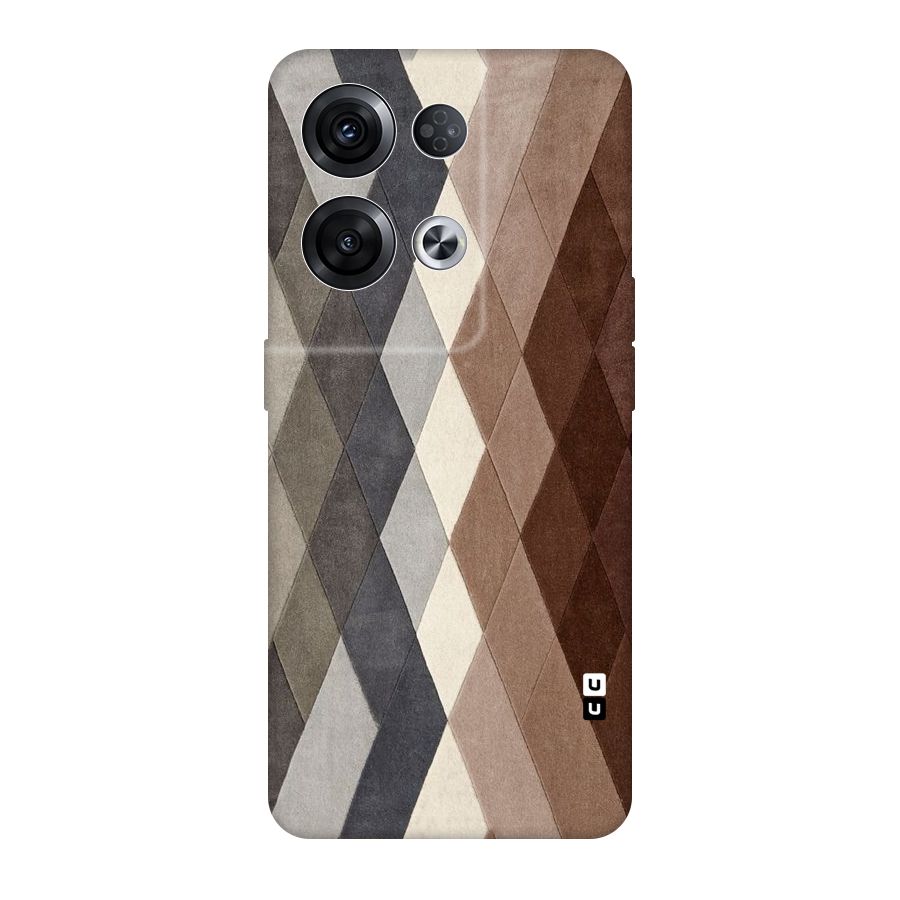 Beautiful Shades Of Diamonds Original Polycarbonate Back Case for Oppo Reno8 Pro 5G