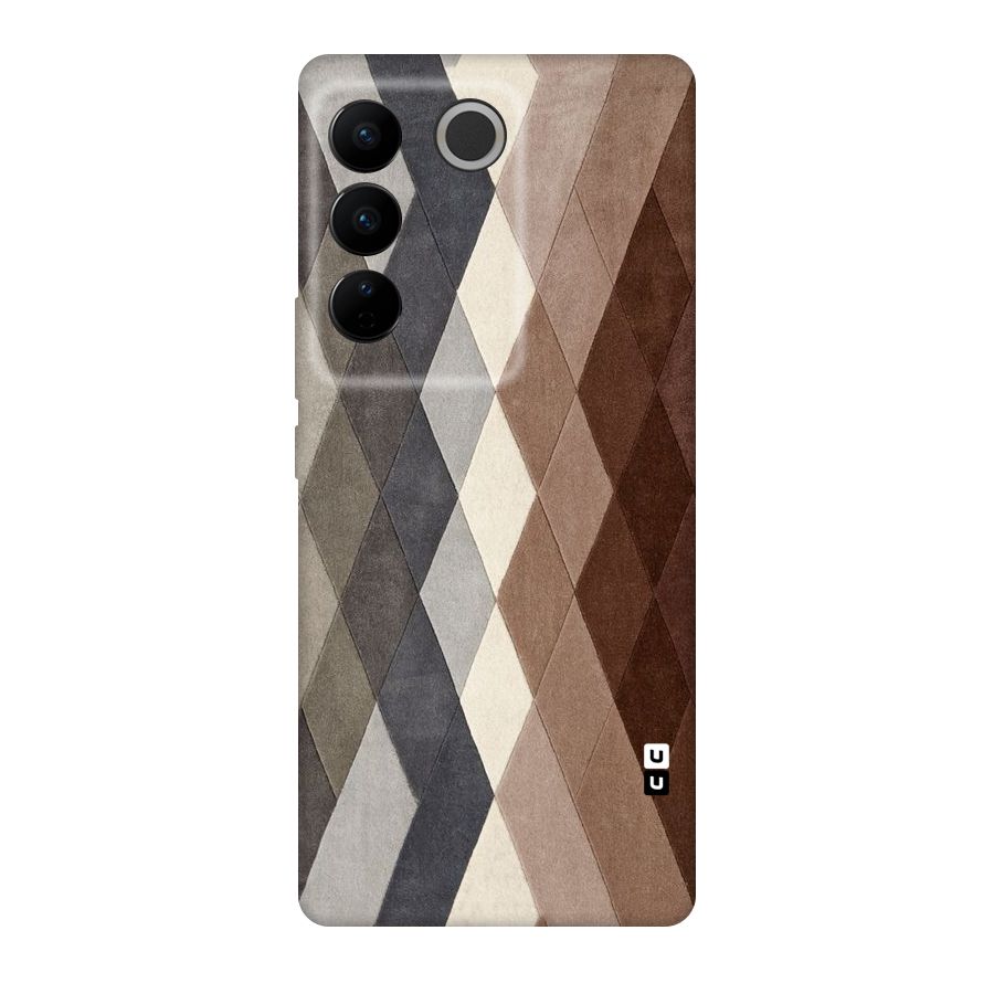 Beautiful Shades Of Diamonds Original Polycarbonate Back Case for Vivo V27