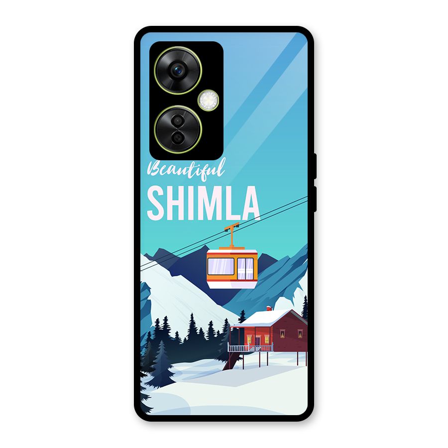 Beautiful Shimla Glass Back Case for OnePlus Nord CE 3 Lite