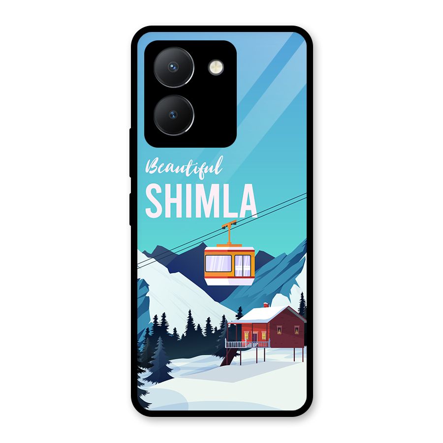 Beautiful Shimla Glass Back Case for Vivo Y36