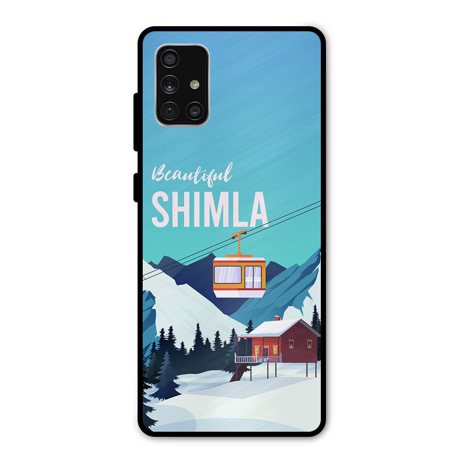 Beautiful Shimla Metal Back Case for Galaxy A71