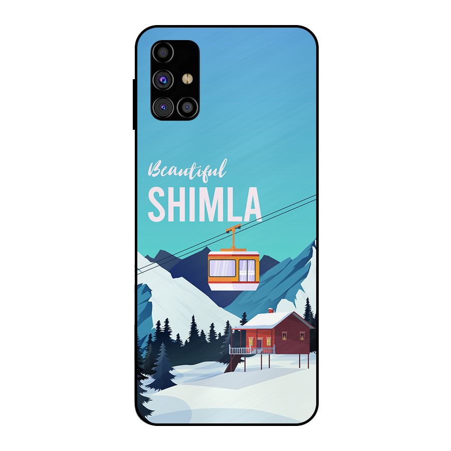 Beautiful Shimla Metal Back Case for Galaxy M31s