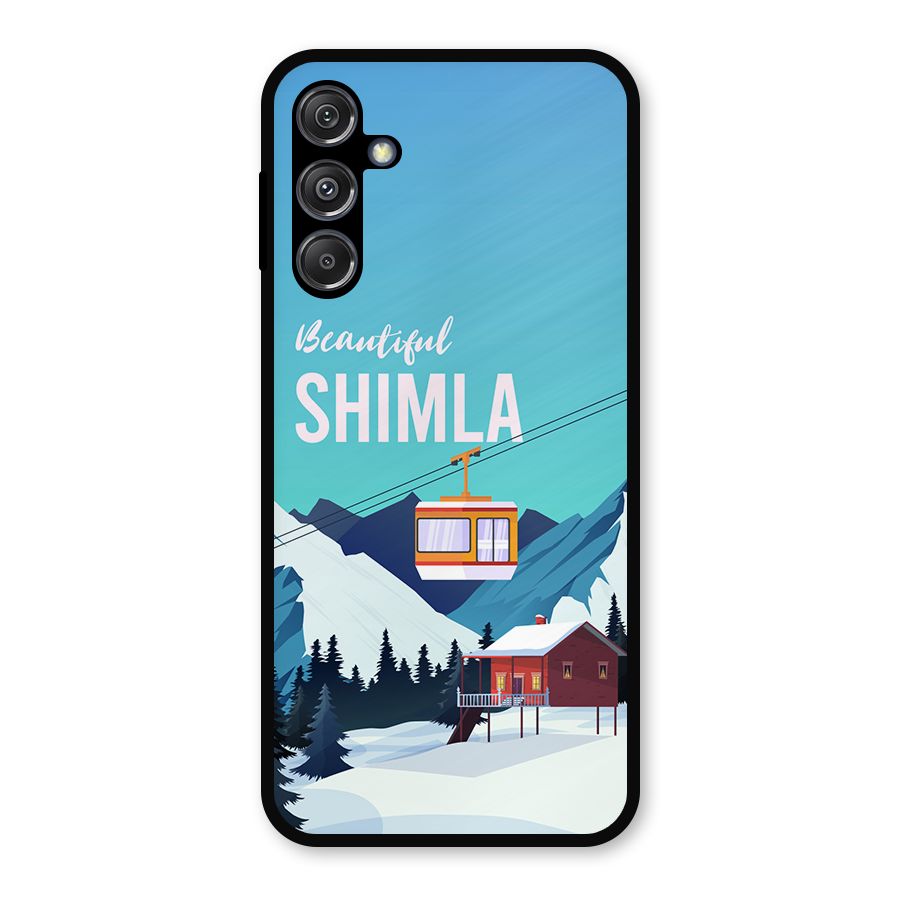 Beautiful Shimla Metal Back Case for Galaxy M34 5G