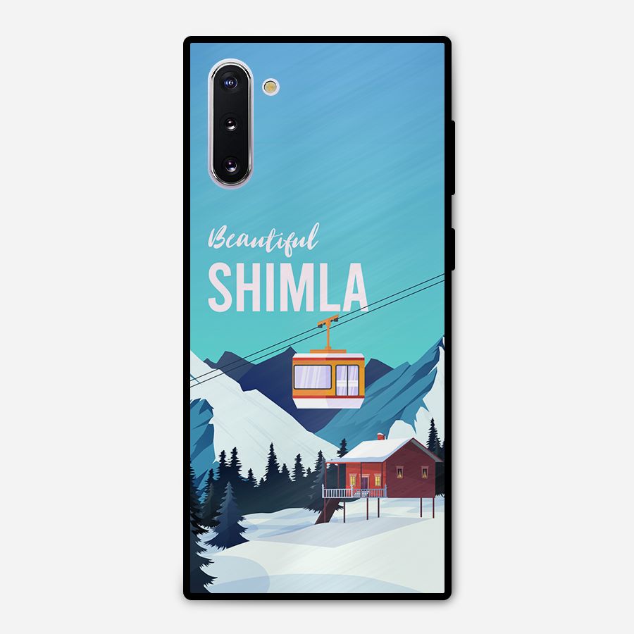 Beautiful Shimla Metal Back Case for Galaxy Note 10