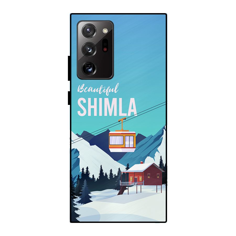 Beautiful Shimla Metal Back Case for Galaxy Note 20 Ultra