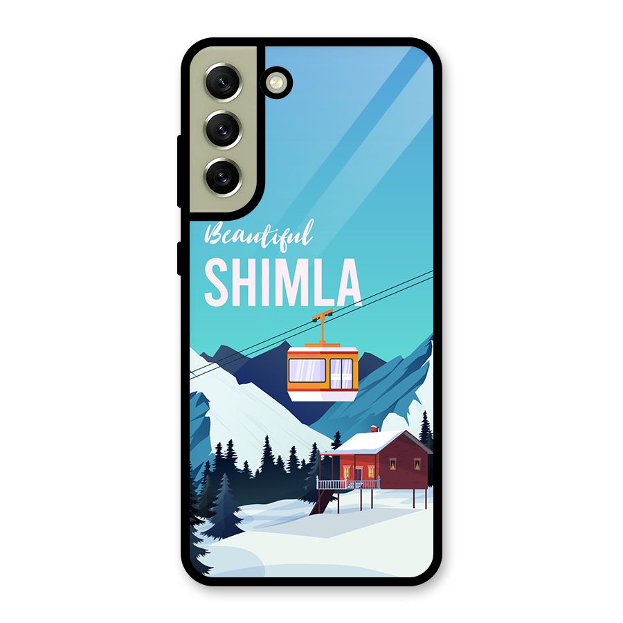 Beautiful Shimla Metal Back Case for Galaxy S21 FE 5G (2023)