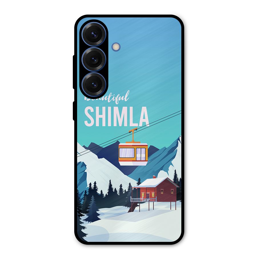 Beautiful Shimla Metal Back Case for Galaxy S25