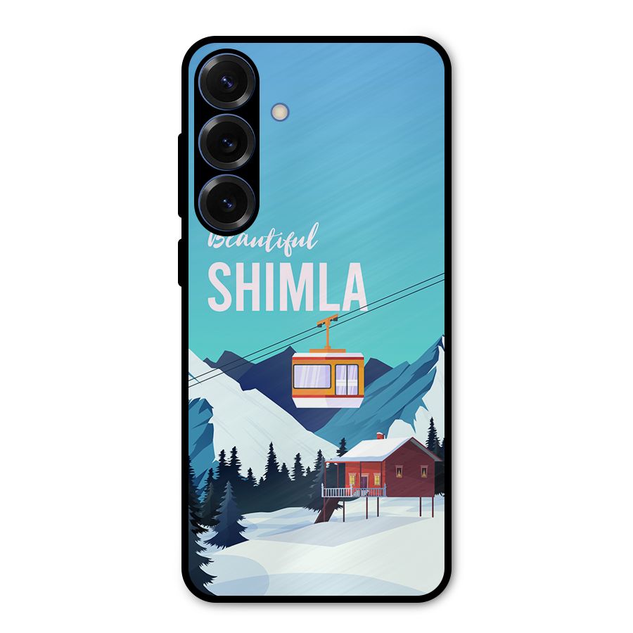 Beautiful Shimla Metal Back Case for Galaxy S25 Plus