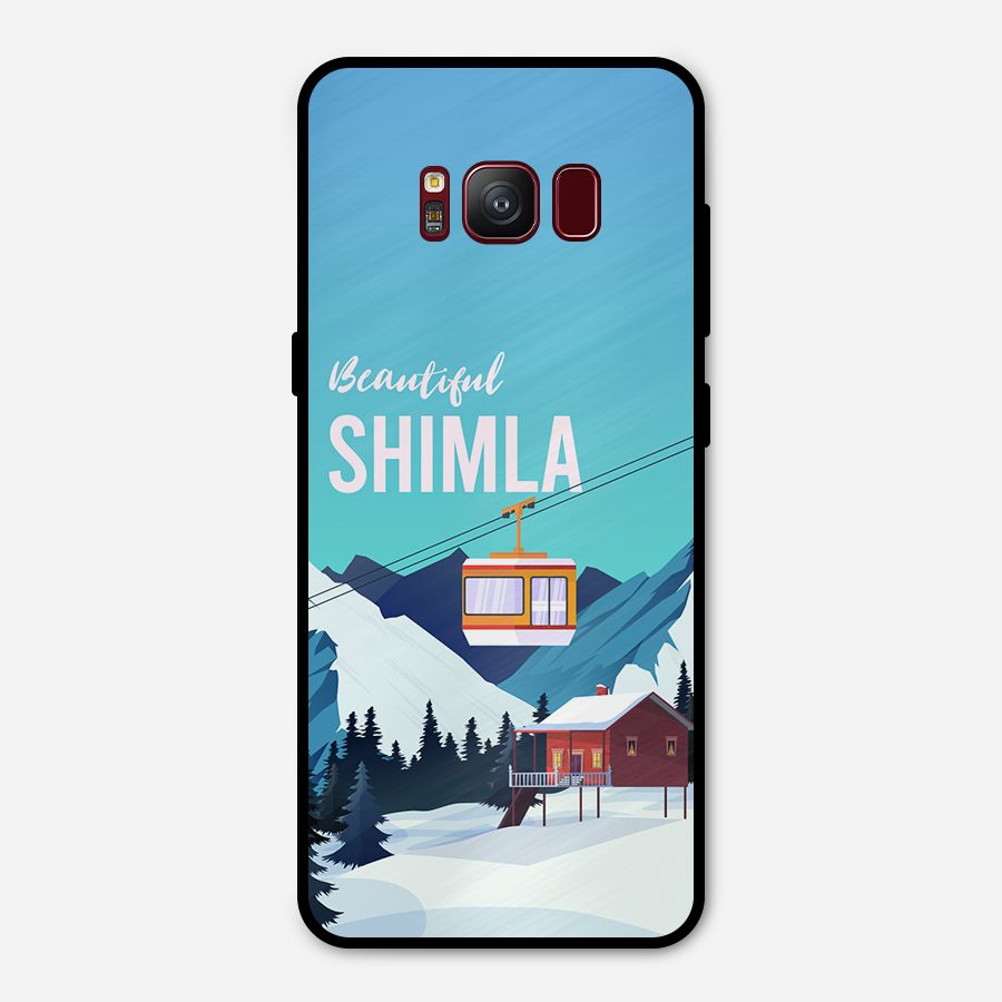 Beautiful Shimla Metal Back Case for Galaxy S8
