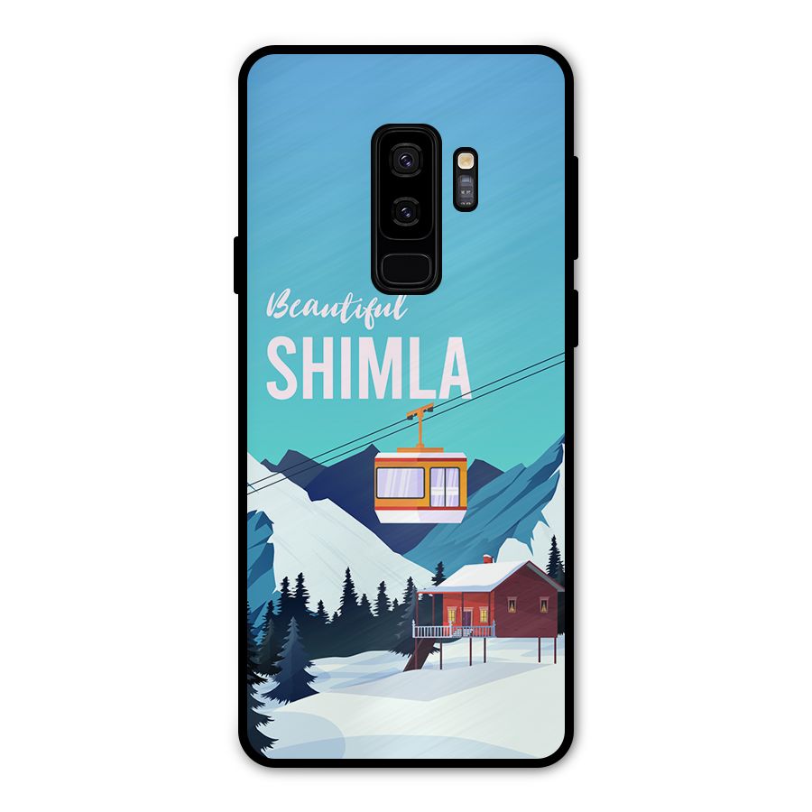 Beautiful Shimla Metal Back Case for Galaxy S9 Plus