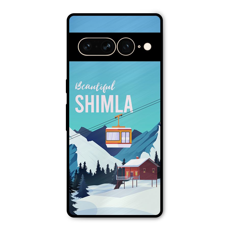 Beautiful Shimla Metal Back Case for Google Pixel 7 Pro