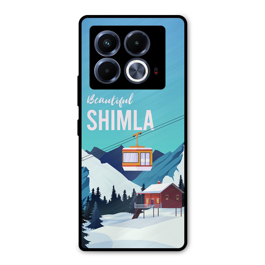 Beautiful Shimla Metal Back Case for Infinix Note 40 5G