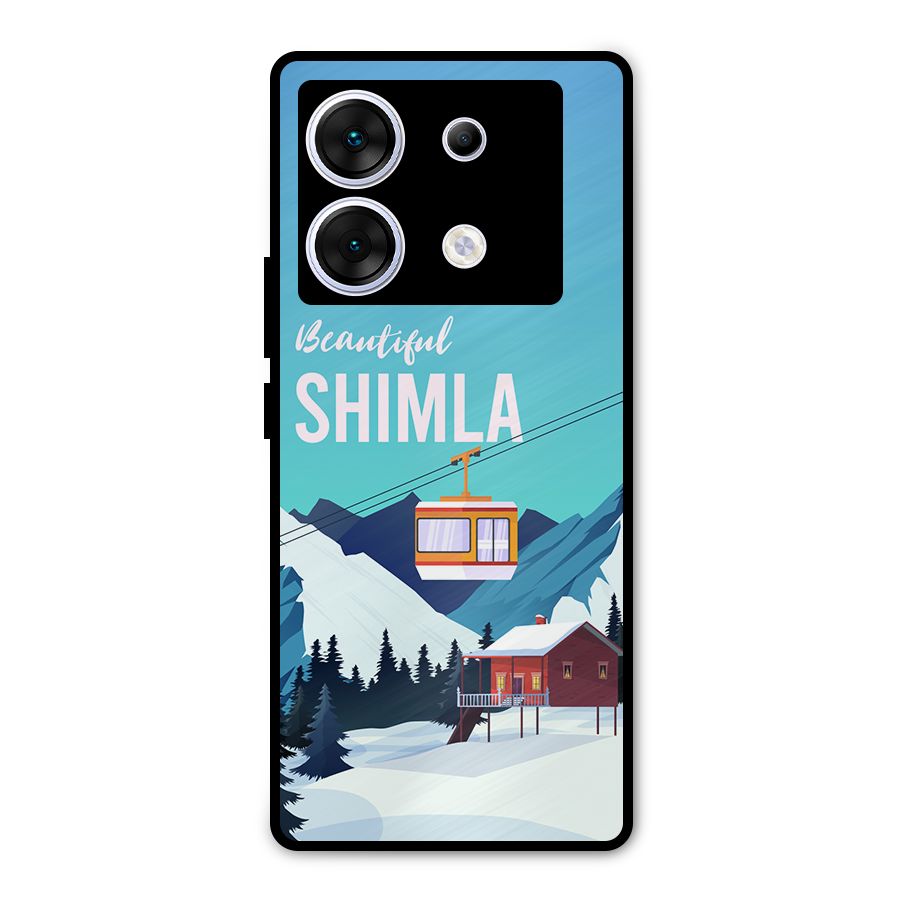 Beautiful Shimla Metal Back Case for Infinix Zero 30 5G