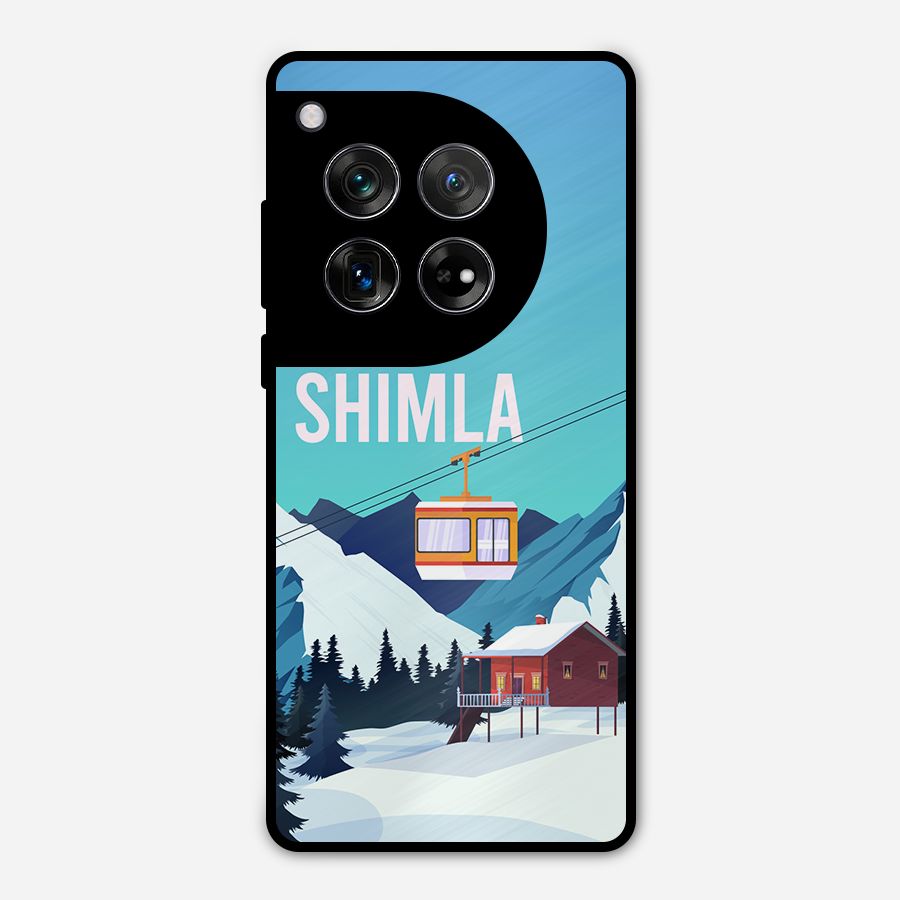 Beautiful Shimla Metal Back Case for OnePlus 12
