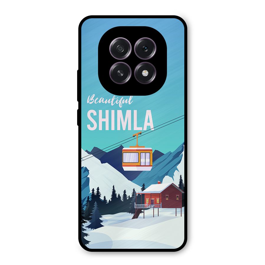 Beautiful Shimla Metal Back Case for Oppo F29