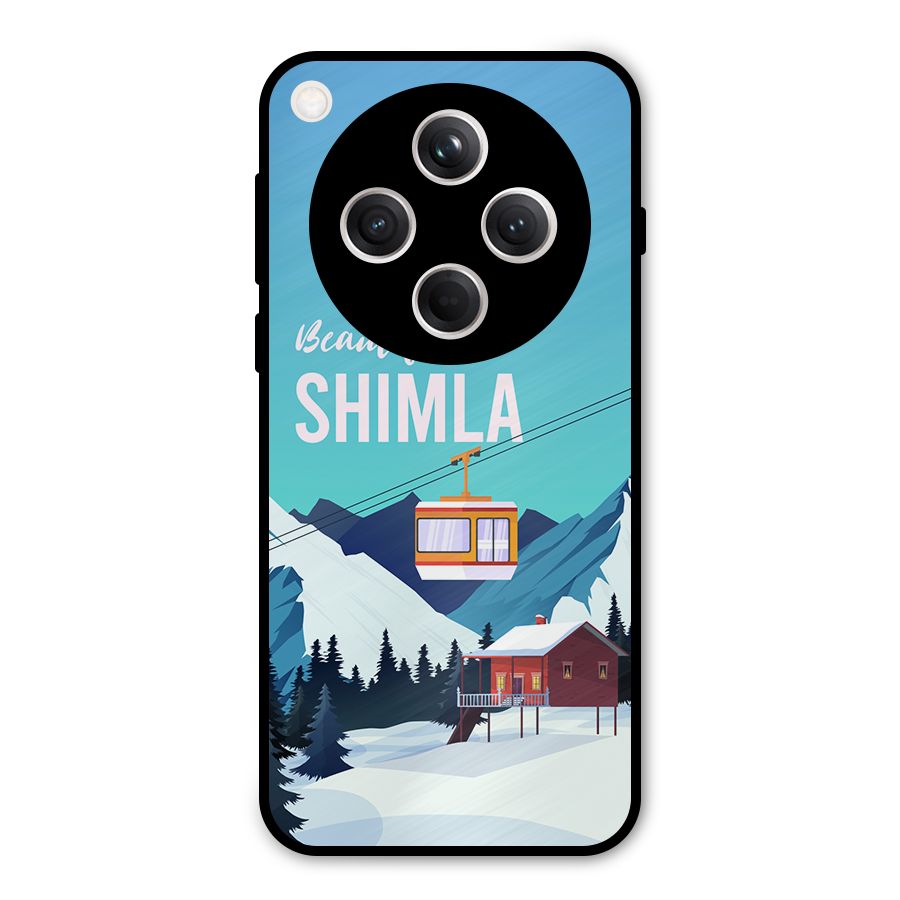 Beautiful Shimla Metal Back Case for Oppo Find X8