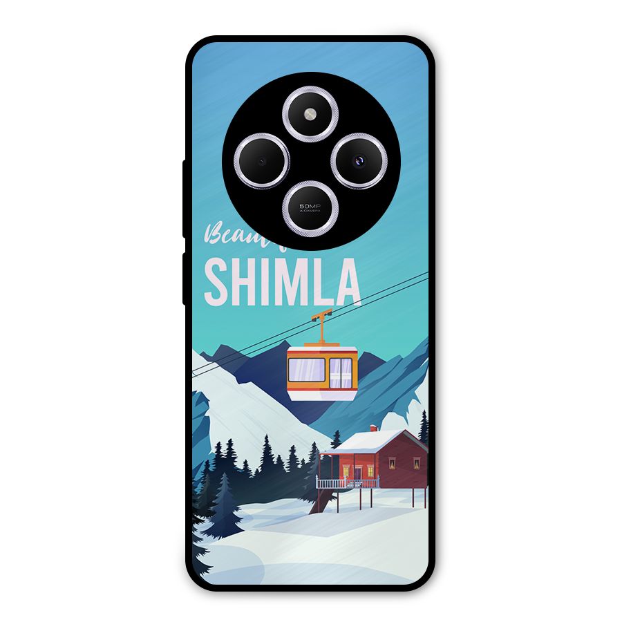 Beautiful Shimla Metal Back Case for Poco C75 5G