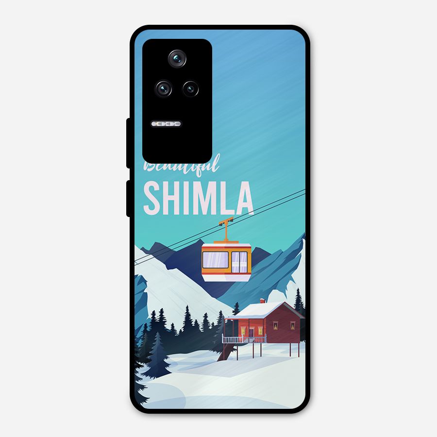 Beautiful Shimla Metal Back Case for Poco F4 5G