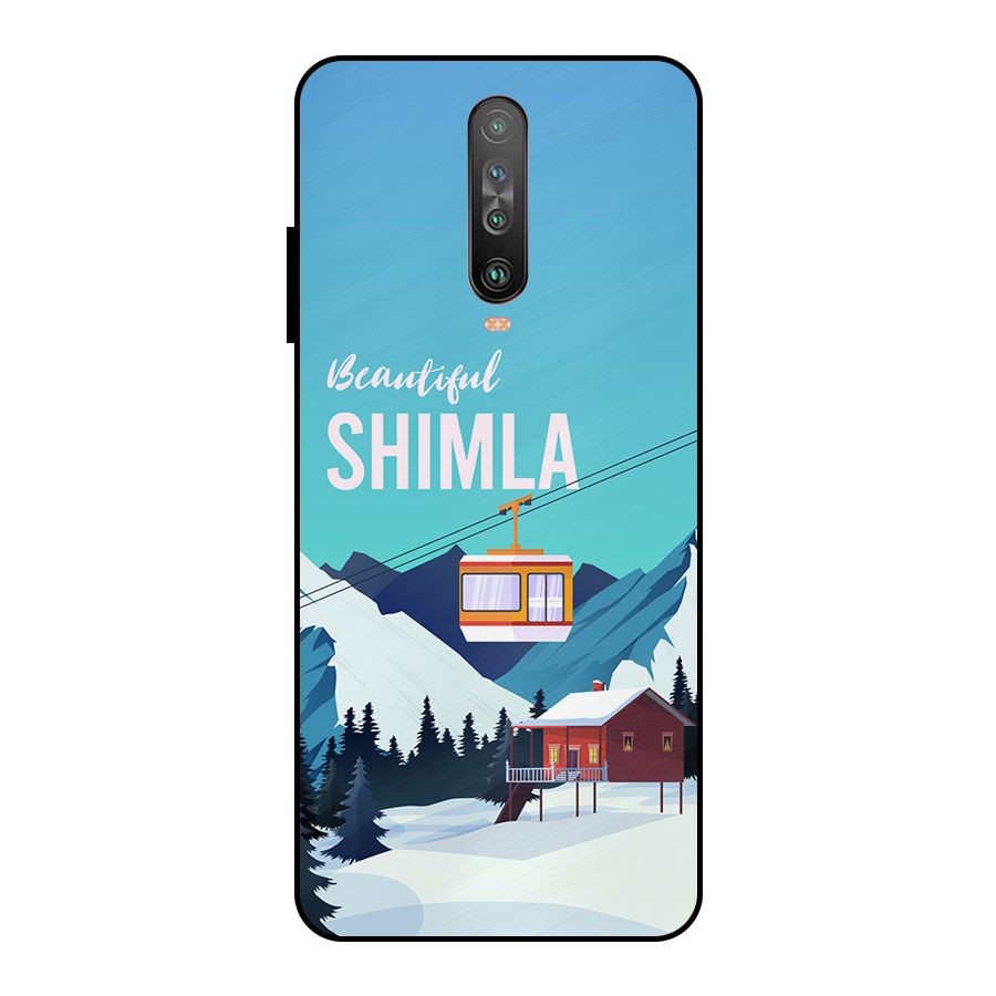 Beautiful Shimla Metal Back Case for Poco X2