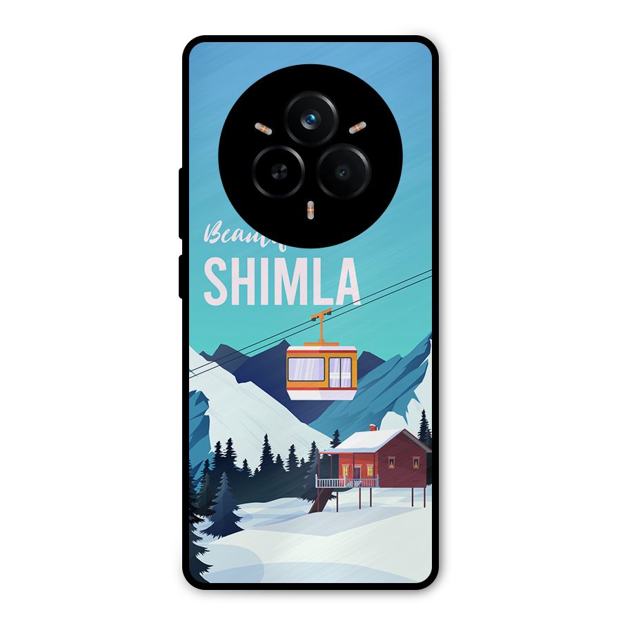 Beautiful Shimla Metal Back Case for Realme 14 Pro