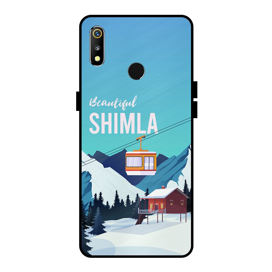 Beautiful Shimla Metal Back Case for Realme 3i